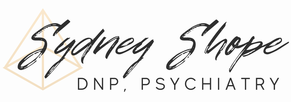 Dr. Sydney Shope, DNP - Psychiatric Nurse Practitioner Logo and Practice Site